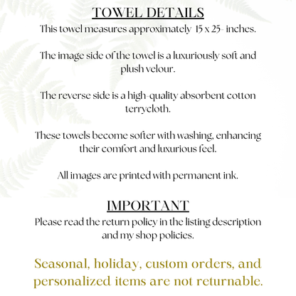 Eucalyptus Hand Towel, Botanical Bath Accent, Powder Room