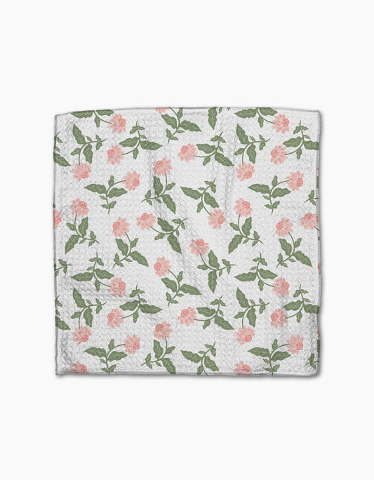 Wildflower Vine Blush Dishcloth Set