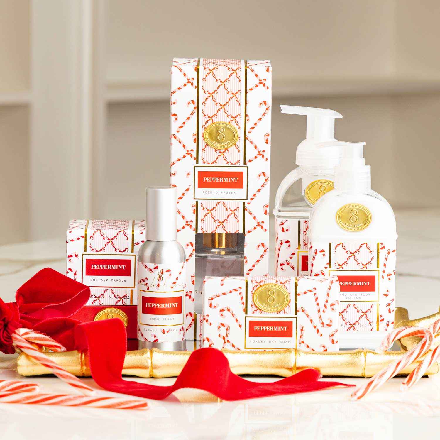 Peppermint Candy Cane Room & Linen Spray