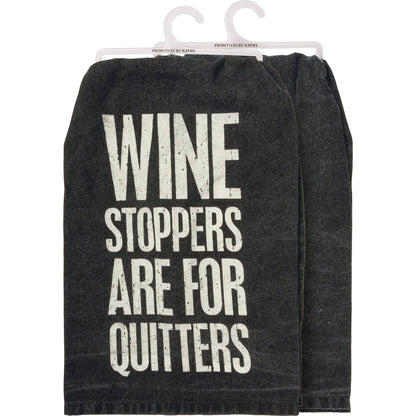 Wine Stopper Towel