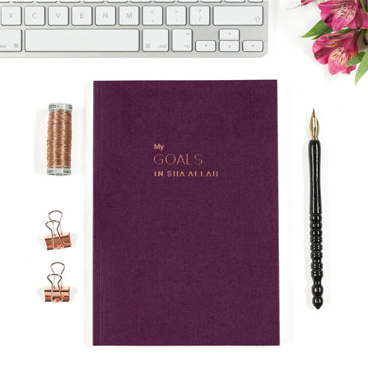Islamic Moments - Rose Gold Hot Foiled Notebook, Planner