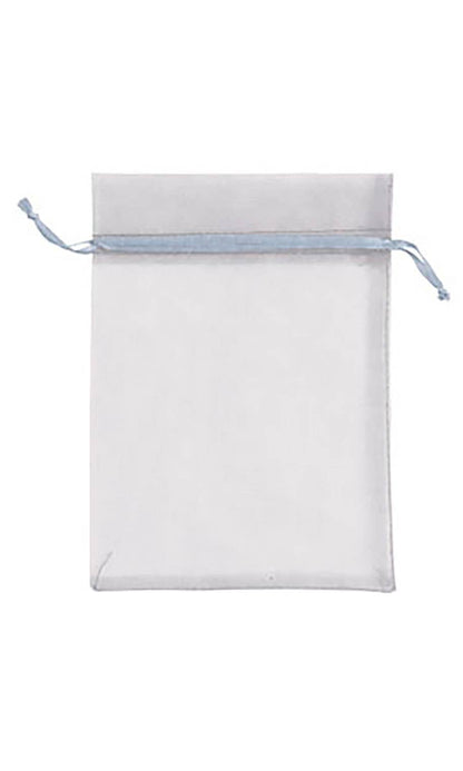 Organza Drawstring Pouch: Basil / Pack of 10 / 2" x 3"