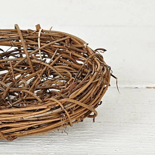 6" Twiggy Bird Nest-Natural-