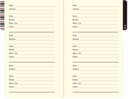 Little Pink Book Of Addresses