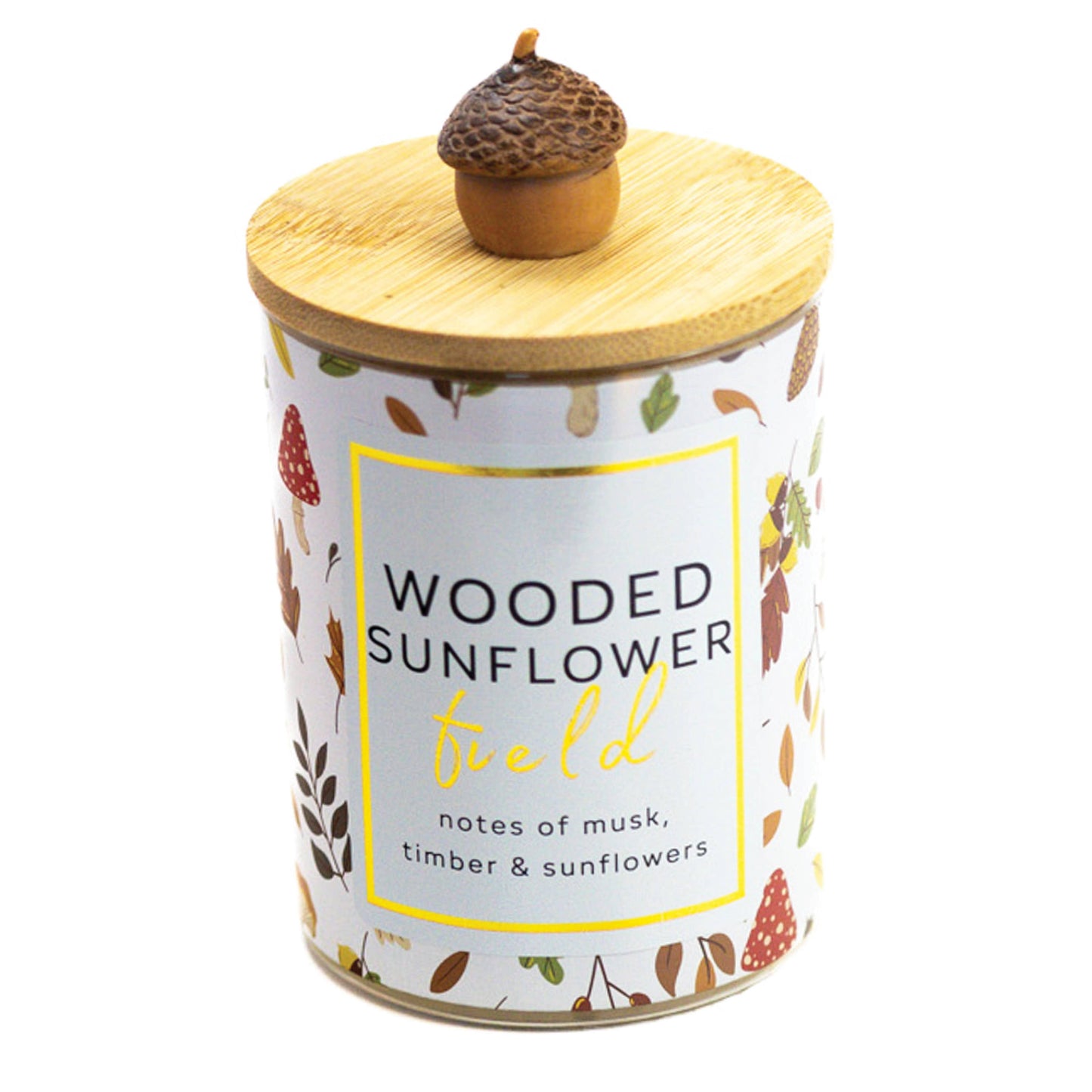 Wooded Sunflower Field – 10oz Fall Scented Candle