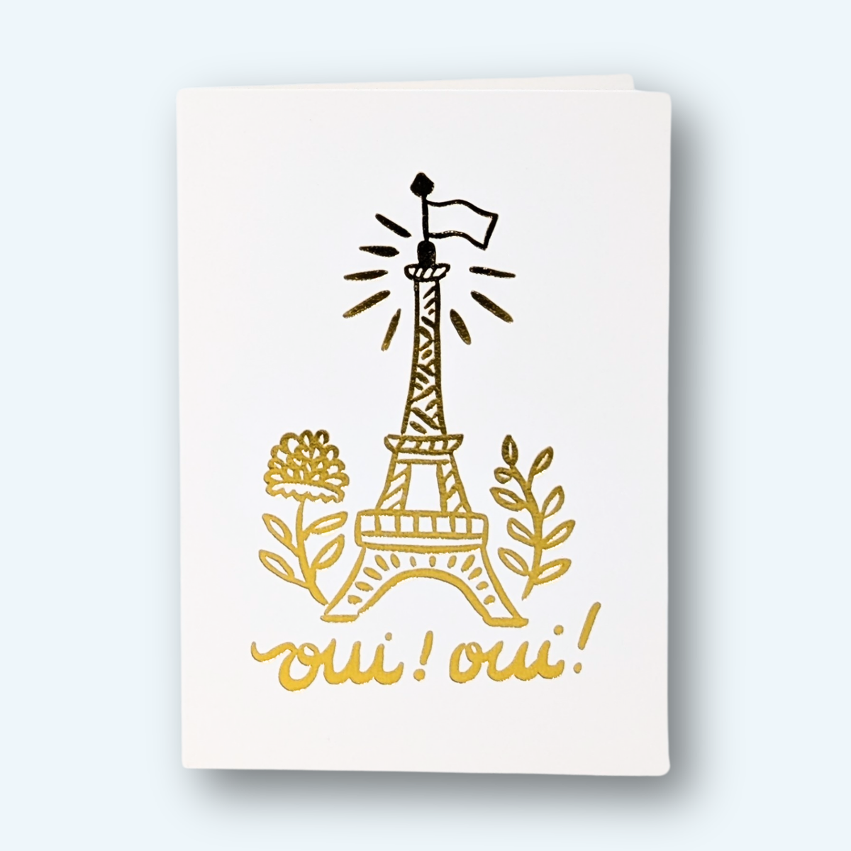 Boxed Enclosure Cards - Eiffel Tower