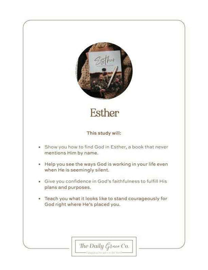 Esther Bible Study