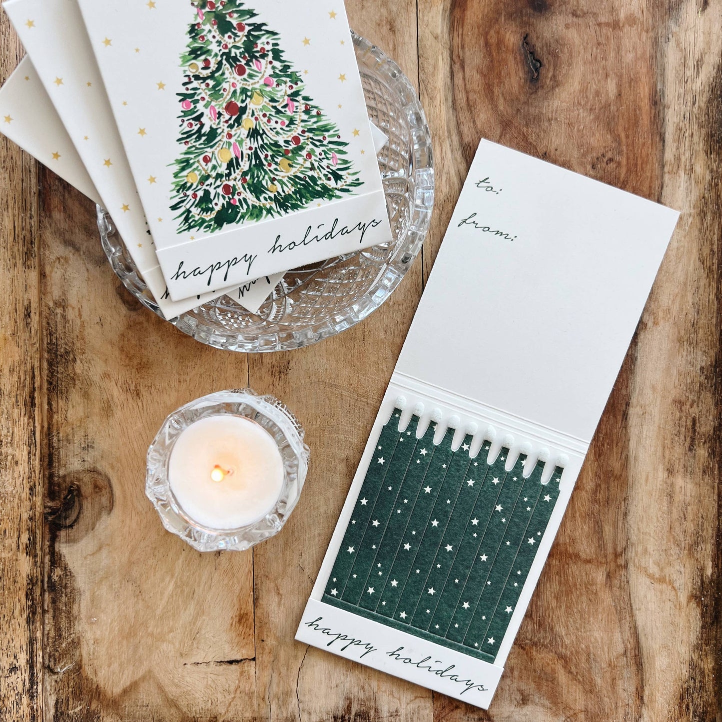 Christmas Tree Match Card® | Candle Matches
