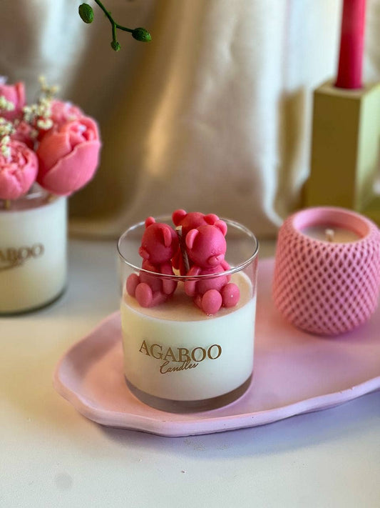 Baby Shower Candle 9oz 3.5x3 1/4in - Container