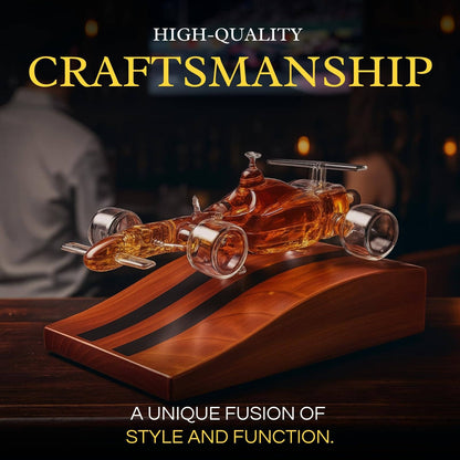 F1 Racecar Whiskey Decanter - 8.12oz -