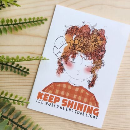 Garden Girls- packaged notecard set of 4