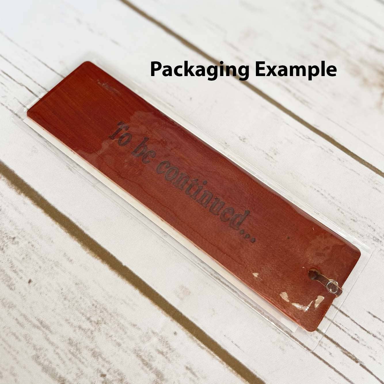 Containers Of Creativity - Quote Leather Bookmarks