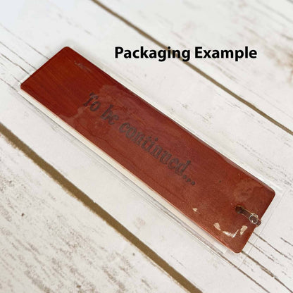 Containers Of Creativity - Quote Leather Bookmarks