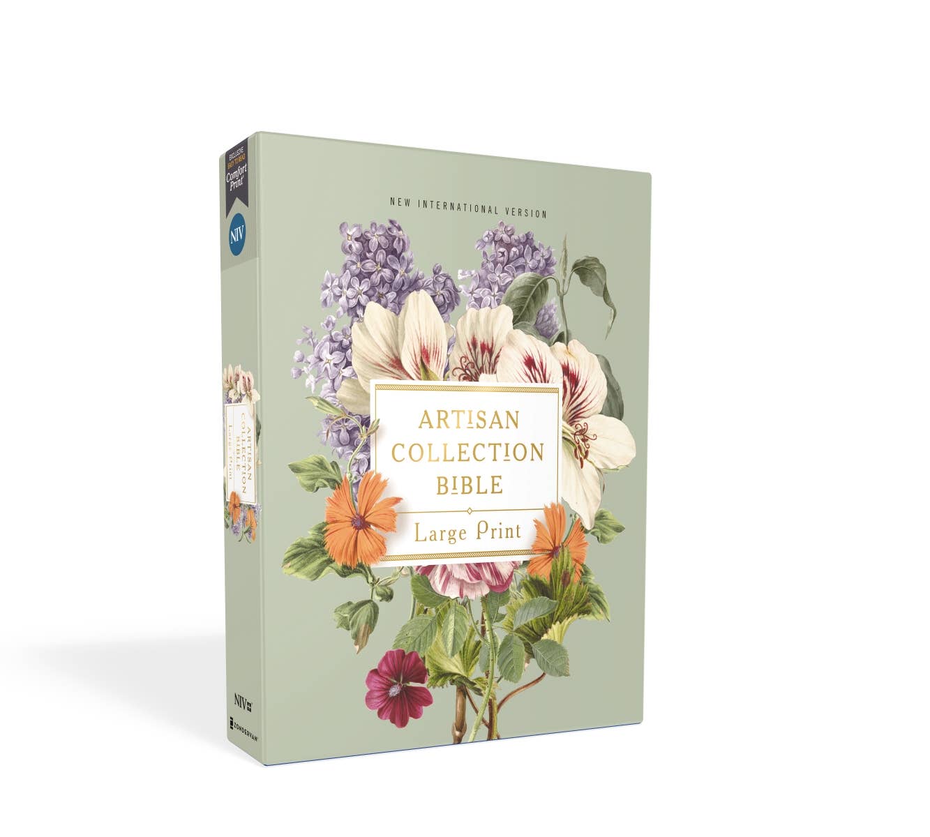 Bible LP Leathersoft Sage Floral