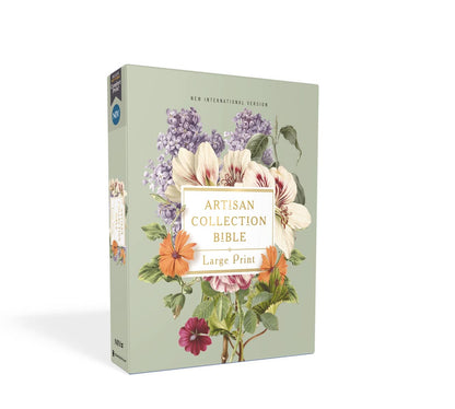 Bible LP Leathersoft Sage Floral