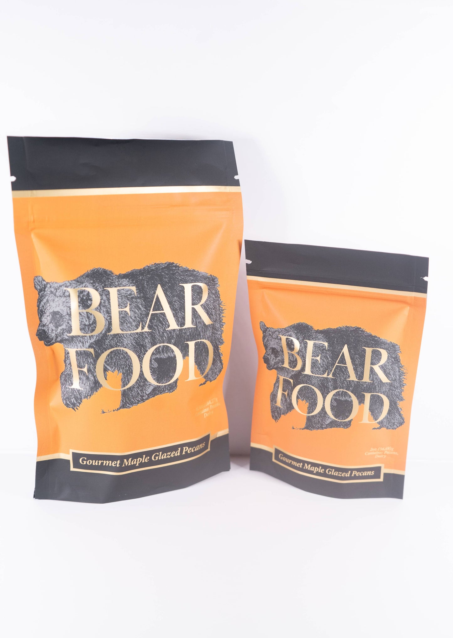 Maple Glazed Gourmet Pecans 6.5 oz Pouch