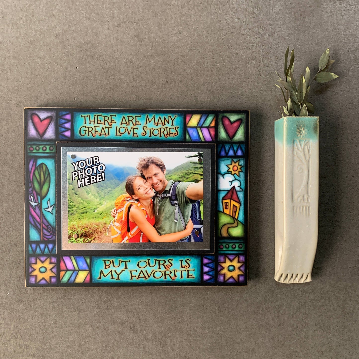 Marco de Fotos de Historias de Amor