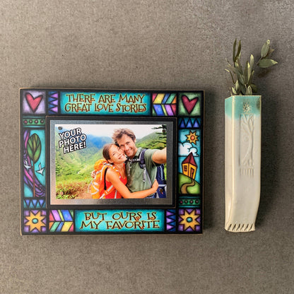 Marco de Fotos de Historias de Amor