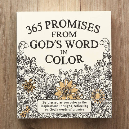 Coloring Devotional 365 Promises God's Word in Color