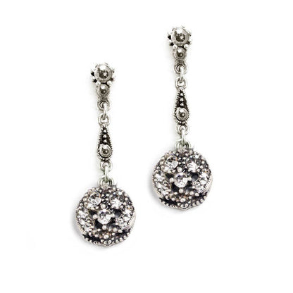 Harlequin Peacock Earrings