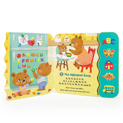ABC and 123 Interactive Songbook Early Learning Concepts
