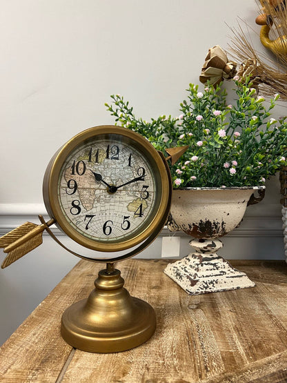 Vintage Style Table Top Clock