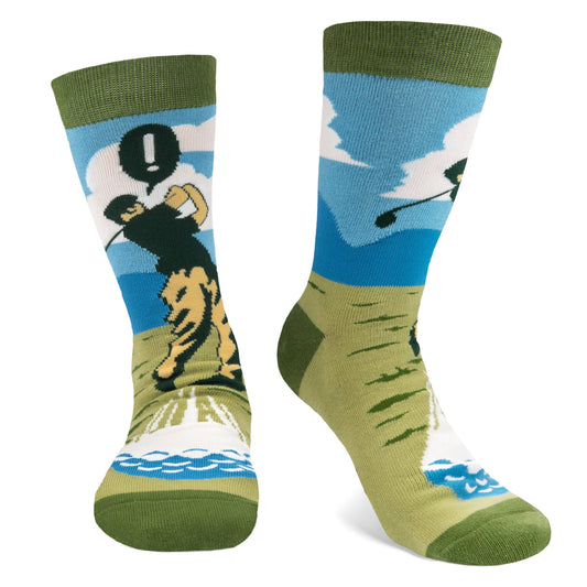 Swing Swear Repeat Golf Socks
