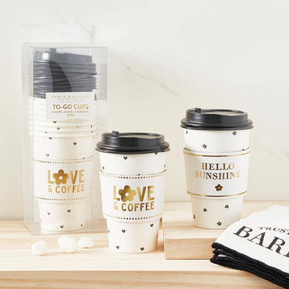 Paper To-Go Cup Sets - Hello Sunshine
