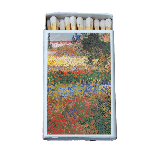 Matches • Art • Van Gogh Garden of Flowers • Home Decor