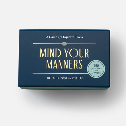 Mind Your Manners a Trivia Card Game