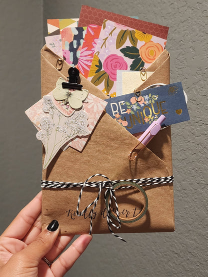 Junk Journal Kit - Starter/Blind
