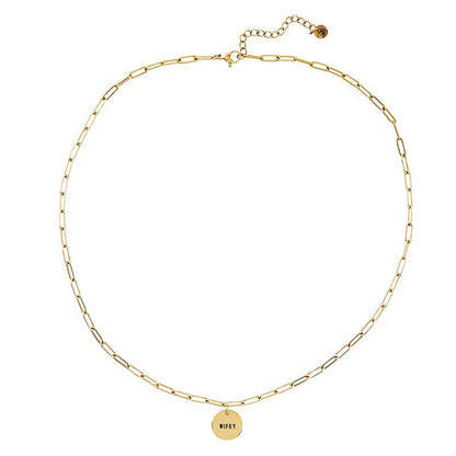 Santa Barbara Design Studio by Creative Brands - Link Chain Charm Necklace - XOXO