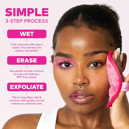 The Original MakeUp Eraser - Ballet Core MakeUp Eraser 7-Day Set | Bonus Pointe Shoe Case