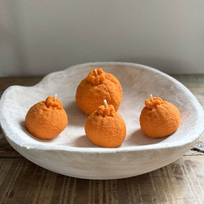 Tangerine Candle, Orange Candle-sold separately