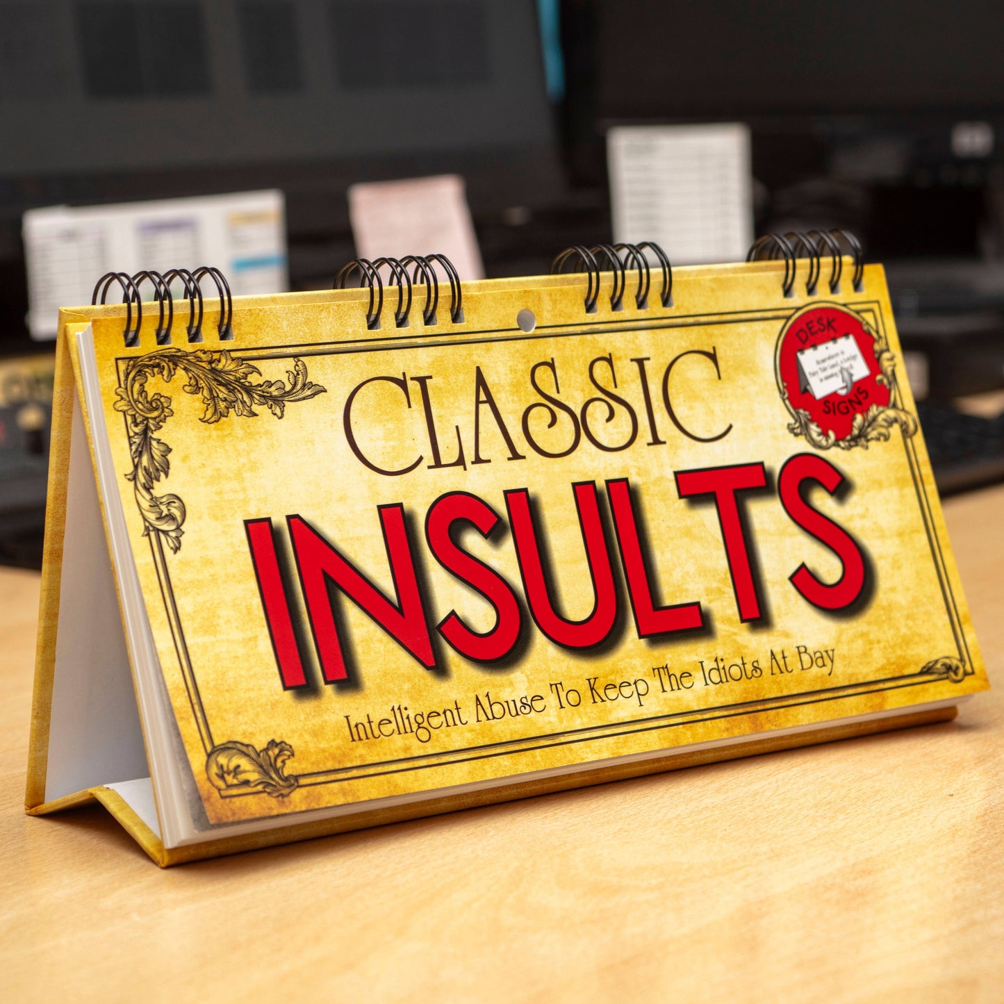 Classic Insults Flip Book - Funny Novelty Gifts