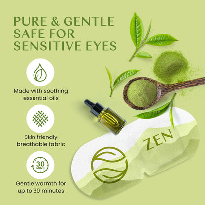 body restore - Green Tree Steam Eye Mask (5 pack)