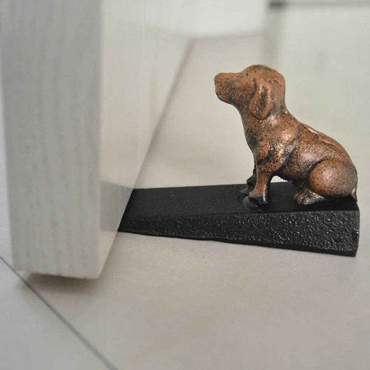 Cast Iron Animal Doorstop: DOG