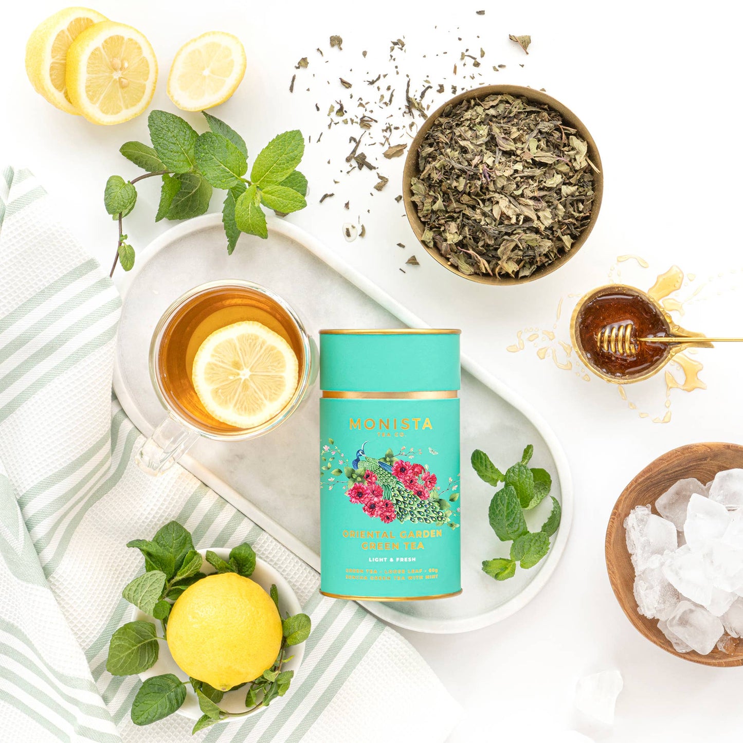 Monista Tea Co. - Oriental Garden Green Tea