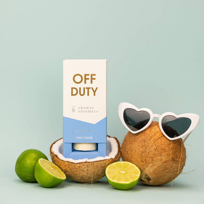 Off Duty - Aromatherapy Shower Steamers - Coconut Lime