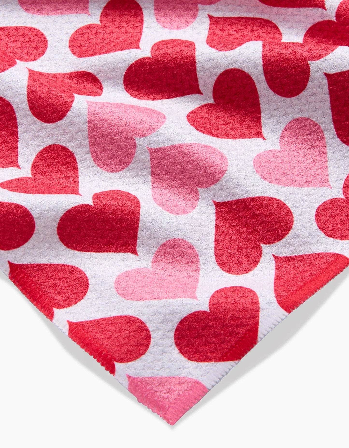 Geometry - Blushing Hearts Bar Towel