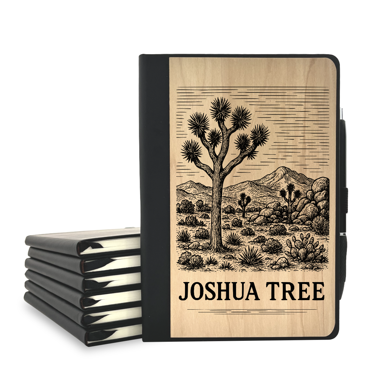 Joshua Tree - Wood Cover Journal