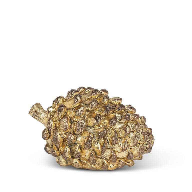 Gold Christmas Pinecone