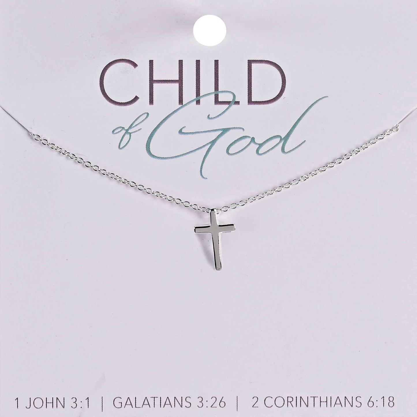 Necklace Child of God Silver 13in