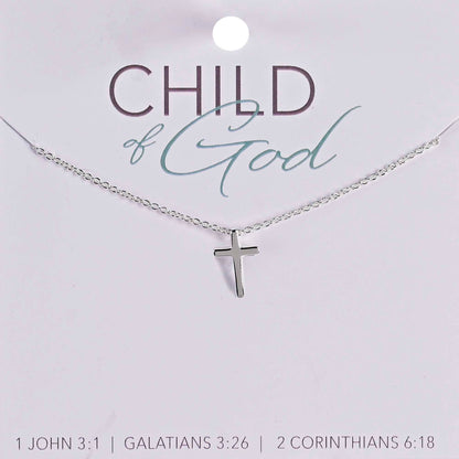 Necklace Child of God Silver 13in