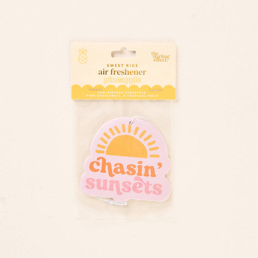 Sweet Ride Car Air Freshener-Chasin' Sunsets