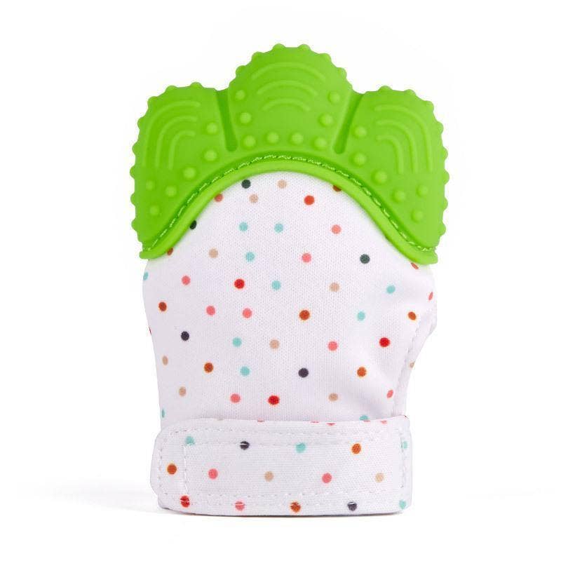Baby Silicone Teething Glove: Blue
