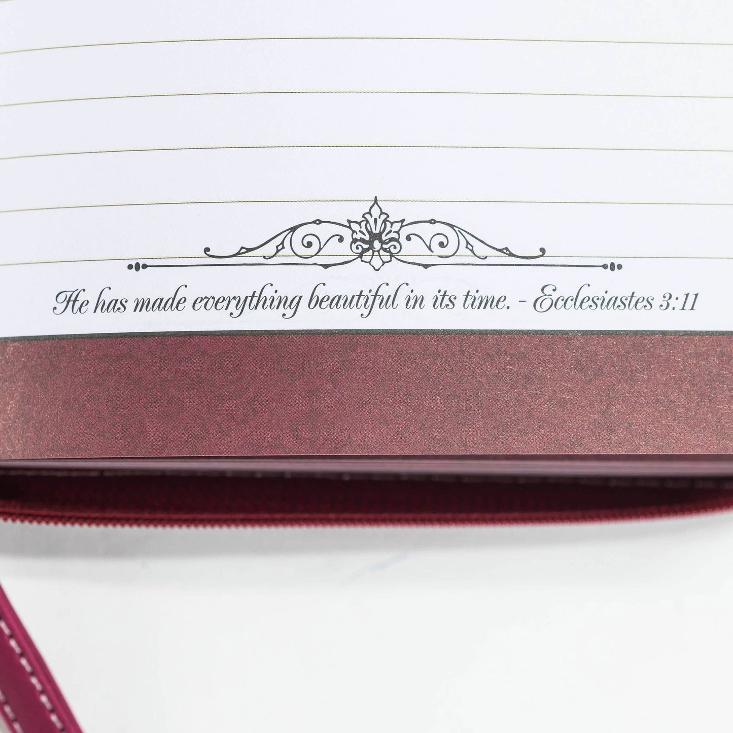 Divinity Boutique - Divine Details: Journal Black And Burgundy Romans 15: 13