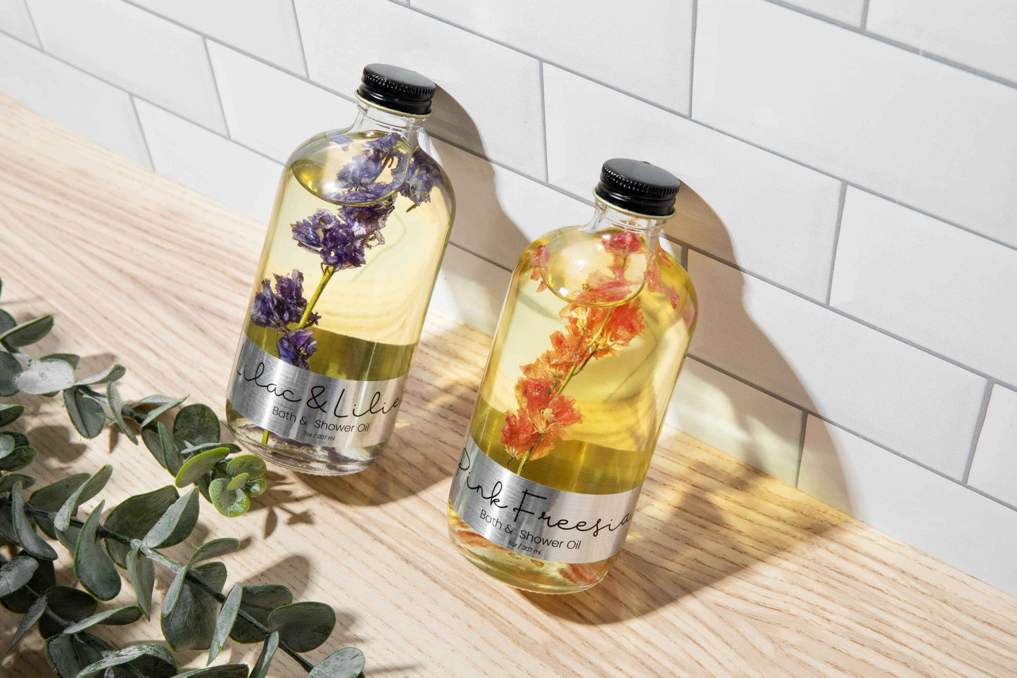 Shower + Bath Oil: Both Scents