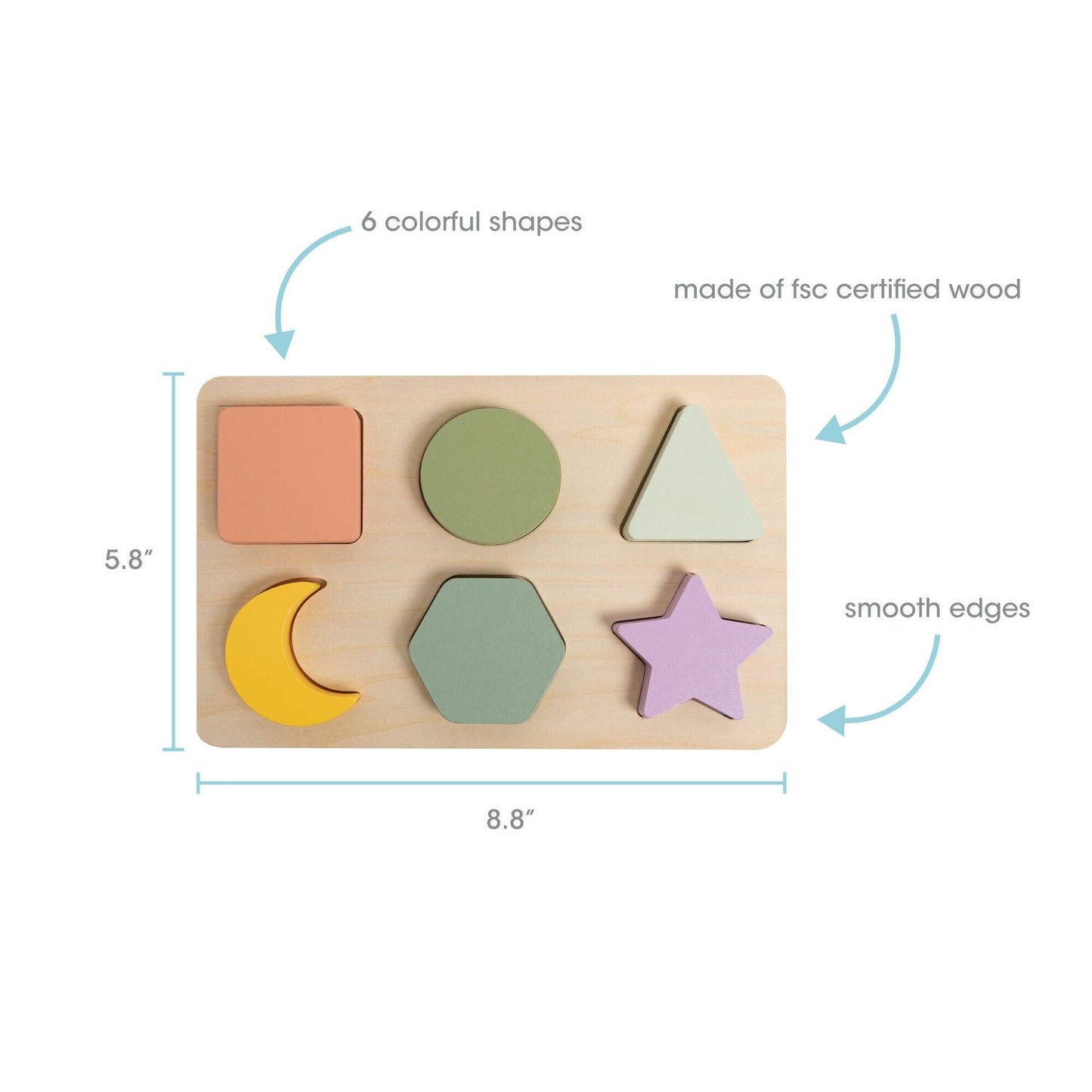 Wooden Shapes Puzzle