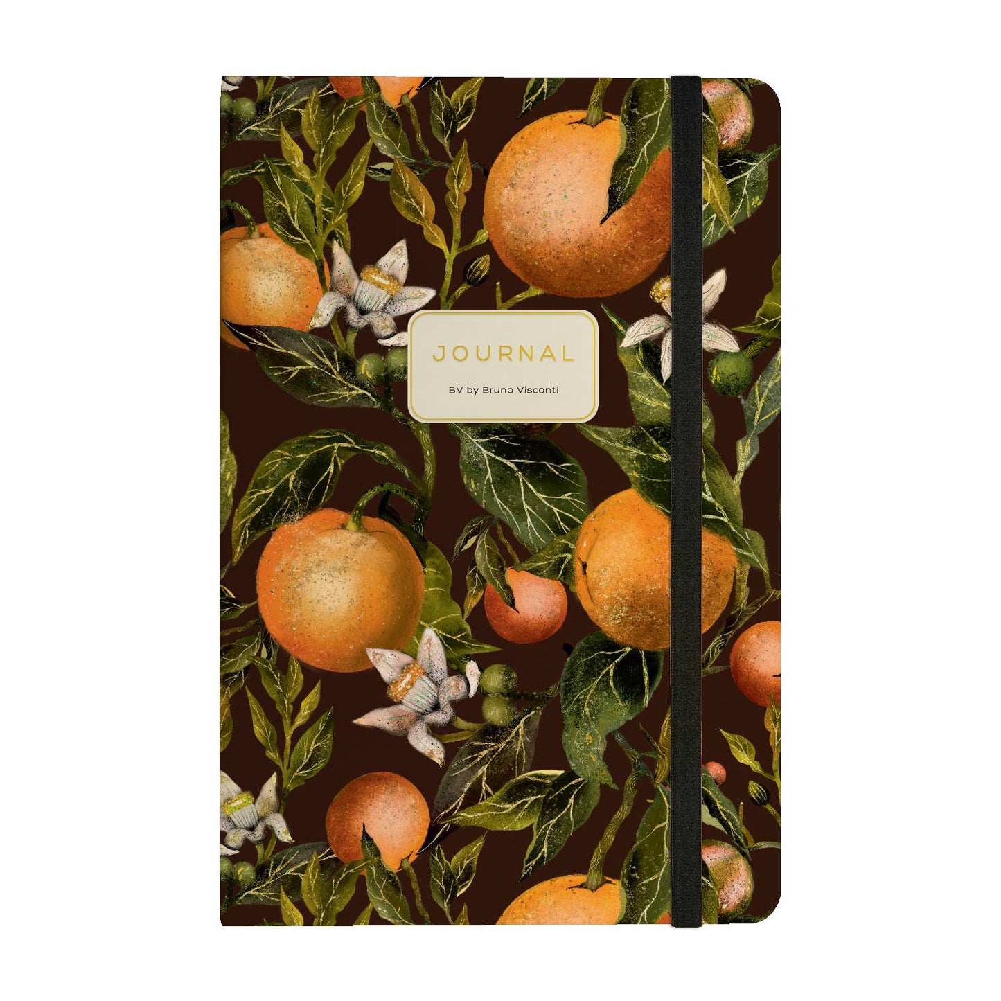 Hardcover Journal A5 - Oranges and Blossoms 